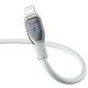 PD Кабель Baseus Pudding Series Fast Charging Cable Type-C to Lightning 20W 1.2m White P10355701221-00