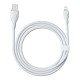 PD Кабель Baseus Pudding Series Fast Charging Cable Type-C to Lightning 20W 1.2m White P10355701221-00