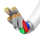 PD кабель Baseus Superior Series Fast Charging Data Cable Type-C to Lightning PD 20W 2m White CATLYS-C02