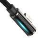 PD Кабель Baseus Legend Series Elbow Fast Charging Data Cable Type-C to iP PD 20W 1m Black CATLCS-01