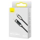 PD Кабель Baseus Display Fast Charging Data Cable Type-C to Lightning 20W 2m Black CATLSK-A01