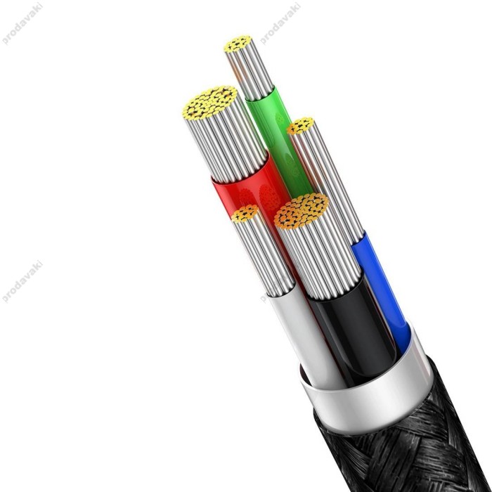 PD Кабель Baseus Display Fast Charging Data Cable Type-C to Lightning 20W 2m Black CATLSK-A01