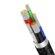 PD Кабель Baseus Display Fast Charging Data Cable Type-C to Lightning 20W 2m Black CATLSK-A01