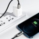 PD Кабель Baseus Display Fast Charging Data Cable Type-C to Lightning 20W 2m Black CATLSK-A01