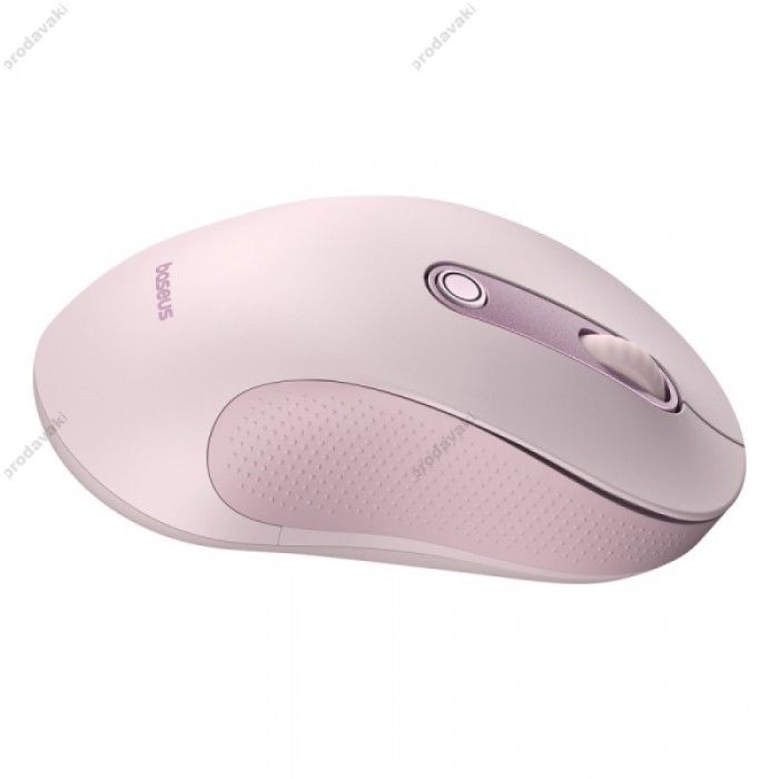 Комп'ютерна мишка Baseus F02 Ergonomic Wireless Mouse Pink B01055505411-01