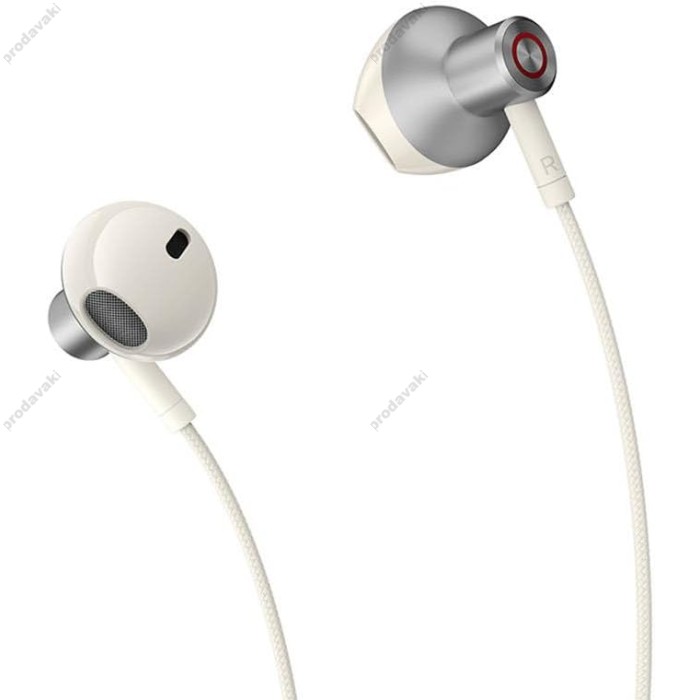 Бездротові Bluetooth навушники Baseus Bowie P1 Neckband Wireless Earphones BT 5.2 Creamy-white NGPB000102