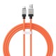 Кабель Baseus CoolPlay Series Fast Charging Cable USB to Type-C 100W 6A 2m Orange CAKW000707