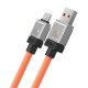 Кабель Baseus CoolPlay Series Fast Charging Cable USB to Type-C 100W 6A 2m Orange CAKW000707
