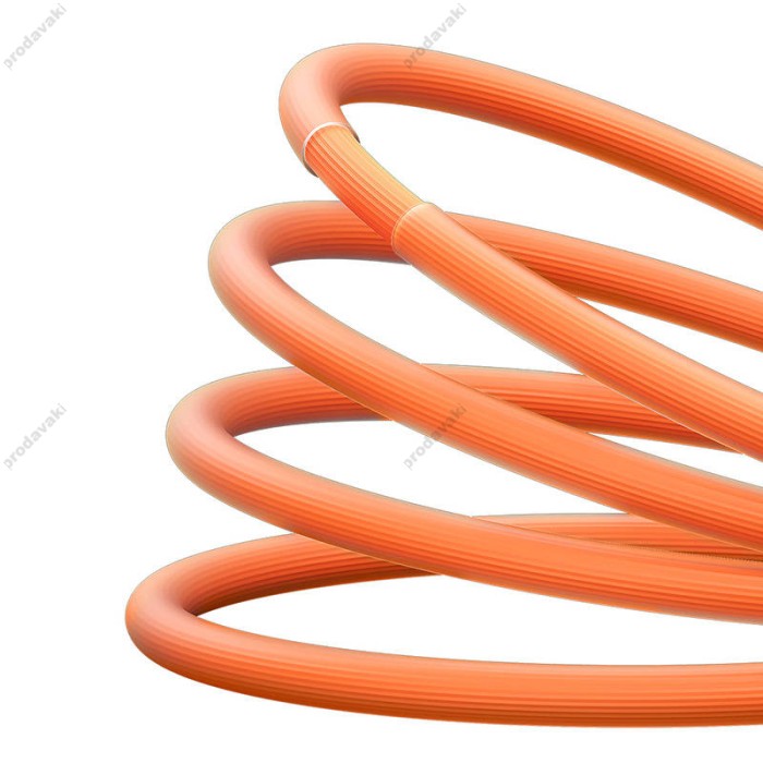 Кабель Baseus CoolPlay Series Fast Charging Cable USB to Type-C 100W 6A 2m Orange CAKW000707