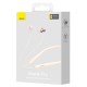 Бездротові Bluetooth навушники Baseus Bowie P1x In-ear Neckband Wireless Earphones BT 5.3 Creamy-white NGPB010002