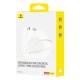 Бездротові Bluetooth навушники Baseus Bowie P1 Neckband Wireless Earphones BT 5.2 Creamy-white NGPB000102