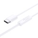 Дротові навушники Baseus Encok CZ11 Wired Earphones White A00164300213-Z1