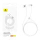 Дротові навушники Baseus Encok CZ11 Wired Earphones White A00164300213-Z1