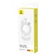 Дротові навушники Baseus Encok CZ11 Wired Earphones White A00164300213-Z1