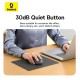 Комп'ютерна мишка Baseus F02 Ergonomic Wireless Mouse Black B01055505111-01