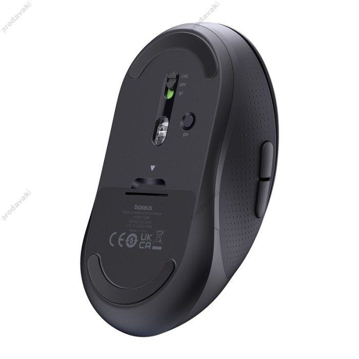 Комп'ютерна мишка Baseus F02 Ergonomic Wireless Mouse Black B01055505111-01