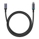 Кабель Baseus High Definition Series Extension Cable 10Gb Type-C to Type-C 100W 5A 1m Cluster Black B0063370C111-01