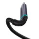Кабель Baseus High Definition Series Extension Cable 10Gb Type-C to Type-C 100W 5A 1m Cluster Black B0063370C111-01
