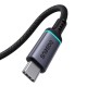Кабель Baseus High Definition Series Extension Cable 10Gb Type-C to Type-C 100W 5A 1m Cluster Black B0063370C111-01