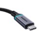 Кабель Baseus High Definition Series Extension Cable 10Gb Type-C to Type-C 100W 5A 1m Cluster Black B0063370C111-01