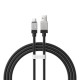 Кабель Baseus CoolPlay Series Fast Charging Cable USB to Type-C 100W 6A 1m Black CAKW000601