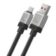 Кабель Baseus CoolPlay Series Fast Charging Cable USB to Type-C 100W 6A 2m Black CAKW000701