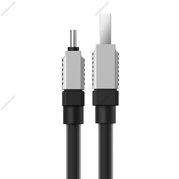 Кабель Baseus CoolPlay Series Fast Charging Cable USB to Type-C 100W 6A 1m Black CAKW000601