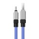 Кабель Baseus CoolPlay Series Fast Charging Cable USB to Type-C 100W 6A 2m Blue CAKW000703