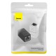 Конектор RJ45 Baseus AirJoy Series Network Cable Connector 2шт Black (B00131100111-00)