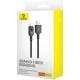 Кабель Baseus Unbreakable Series Fast Charging USB to Type-C 100W 5A 2m Black P10355801111-01