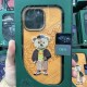 Чохол Polo Crete Leather Case Santa Barbara Bear Crete iPhone 14 Pro Max Brown