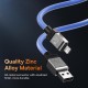 Usb кабель Baseus CoolPlay Series Fast Charging Cable USB to Lightning 2.4A 1m Blue CAKW000403