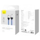 Usb кабель Baseus CoolPlay Series Fast Charging Cable USB to Lightning 2.4A 1m Blue CAKW000403