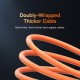 Usb кабель Baseus CoolPlay Series Fast Charging Cable USB to Lightning 2.4A 1m Orange CAKW000407