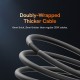 PD Кабель Baseus CoolPlay Series Fast Charging Cable Type-C to Lightning 20W 1m Black CAKW000001