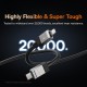PD Кабель Baseus CoolPlay Series Fast Charging Cable Type-C to Lightning 20W 1m Black CAKW000001