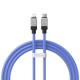 PD Кабель Baseus CoolPlay Series Fast Charging Cable Type-C to Lightning 20W 1m Blue CAKW000003