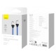 PD Кабель Baseus CoolPlay Series Fast Charging Cable Type-C to Lightning 20W 1m Blue CAKW000003