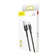 USB кабель Baseus Cafule for Micro 2.4A / 0.5m Gray-Black CAMKLF-AG1