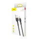 USB-кабель Baseus Cafule для Ligtning 1.5A / 2m. Black-gold CALKLF-CV1
