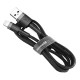 USB-кабель Baseus Cafule для Ligtning 1.5A / 2m Black-grey CALKLF-CG1