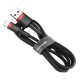 USB-кабель Baseus Cafule для Ligtning 1.5A / 2m. Black-red CALKLF-C19
