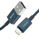 USB кабель Baseus Superior Series Fast Charging Data Cable USB to Lightning 2.4A 2m Blue CALYS-C03