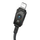 USB кабель Baseus Unbreakable Series Fast Charging USB to Lightning 2.4A 2m Black P10355802111-01