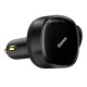 Автомобільний зарядний пристрій Baseus Enjoyment Retractable 2in1 Car Charger C+C 33W Black C00035500111-00