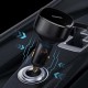 Автомобільний зарядний пристрій Baseus Enjoyment Retractable 2in1 Car Charger C+C 33W Black C00035500111-00
