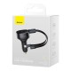 Автомобільний зарядний пристрій Baseus Enjoyment Retractable 2in1 Car Charger C + L 30W Black CGTX000001
