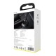 Автомобільний зарядний пристрій Baseus Digital Display Dual USB 24W Black CCBX-0G