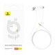 Дротові навушники BASEUS Encok HZ11 Wired Earphones White A00164200213-Z1