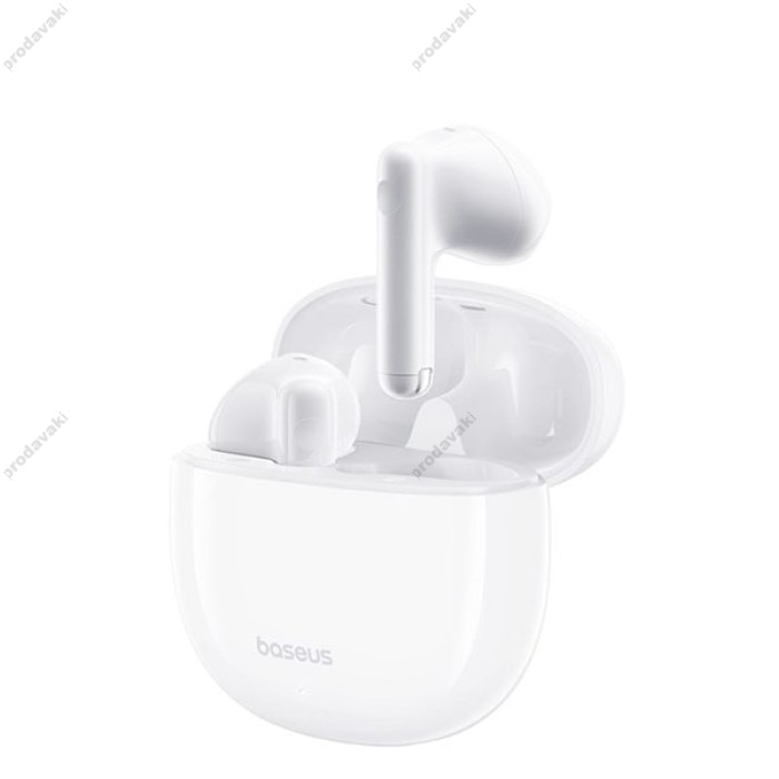Бездротові Bluetooth навушники Baseus Bowie E13 True Wireless Earphones BT 5.3 White A00059701217-Z1